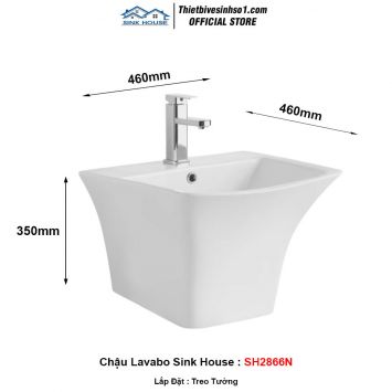 Chậu Lavabo Sink House SH2866N