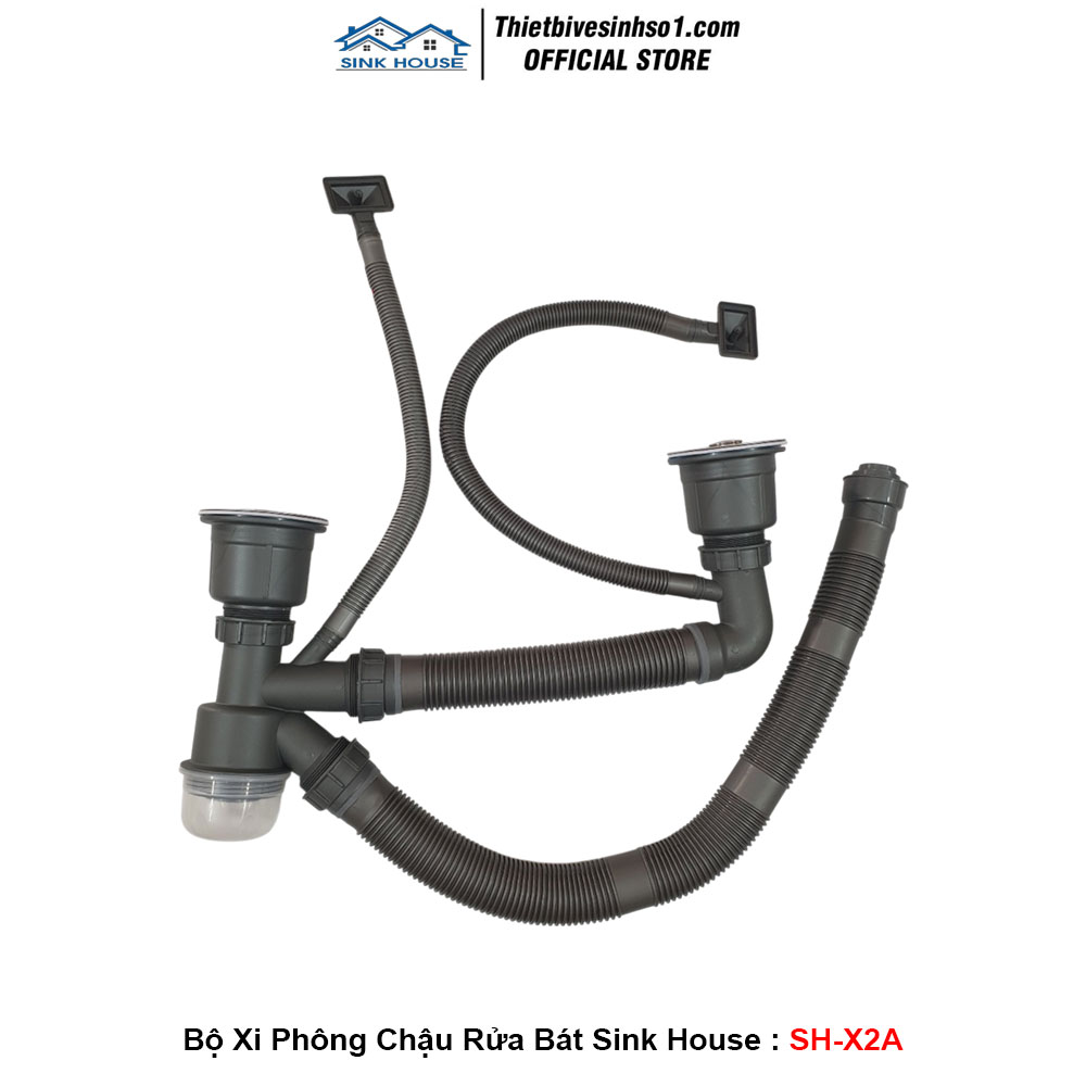 Bộ Xi Phông Chậu Rửa Bát Sink House SH-X2A