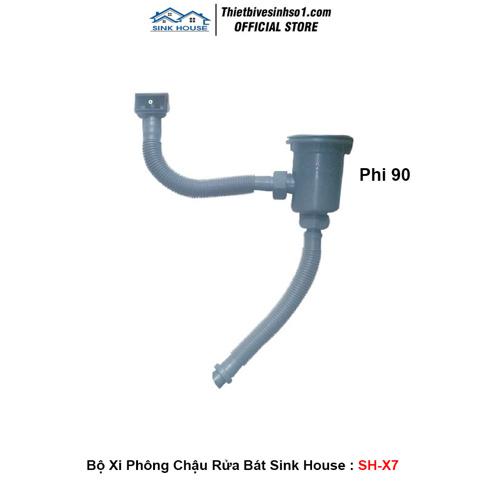 Bộ Xi Phông Chậu Rửa Bát Sink House SH-X7
