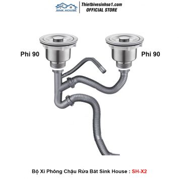 Bộ Xi Phông Chậu Rửa Bát Sink House SH-X2