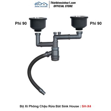 Bộ Xi Phông Chậu Rửa Bát Sink House SH-X4