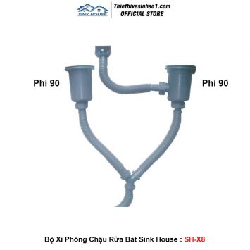 Bộ Xi Phông Chậu Rửa Bát Sink House SH-X8
