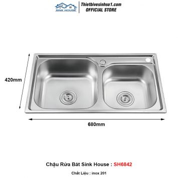 Chậu Rửa Bát Sink House SH6842