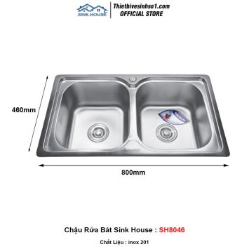 Chậu Rửa Bát Sink House SH8046