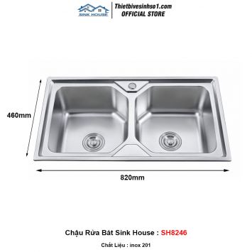 Chậu Rửa Bát Sink House SH8246