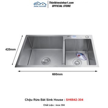 Chậu Rửa Bát Sink House SH6842-304