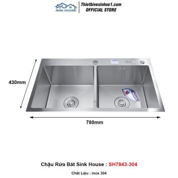 Chậu Rửa Bát Sink House SH7843-304