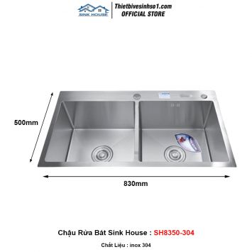 Chậu Rửa Bát Sink House SH8350-304