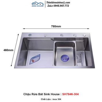 Chậu Rửa Bát Sink House SH7846-304