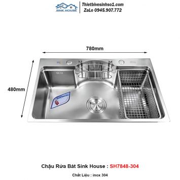 Chậu Rửa Bát Sink House SH7848-304