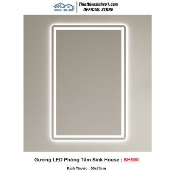 Gương LED Phòng Tắm Sink House SH590