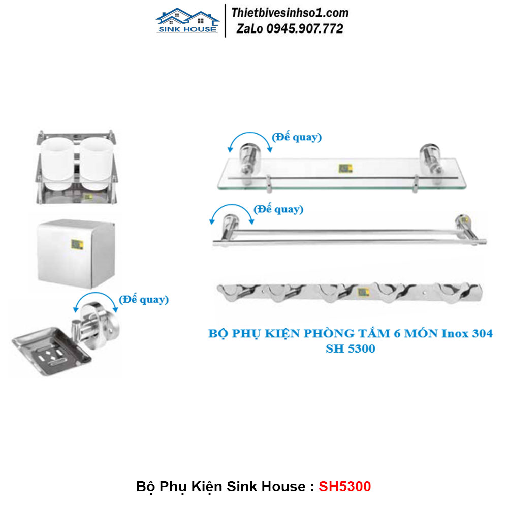 Bộ Phụ Kiện Sink House SH5300