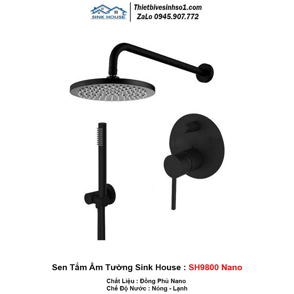 Sen Tắm Âm Tường Sink House SH9800 Nano