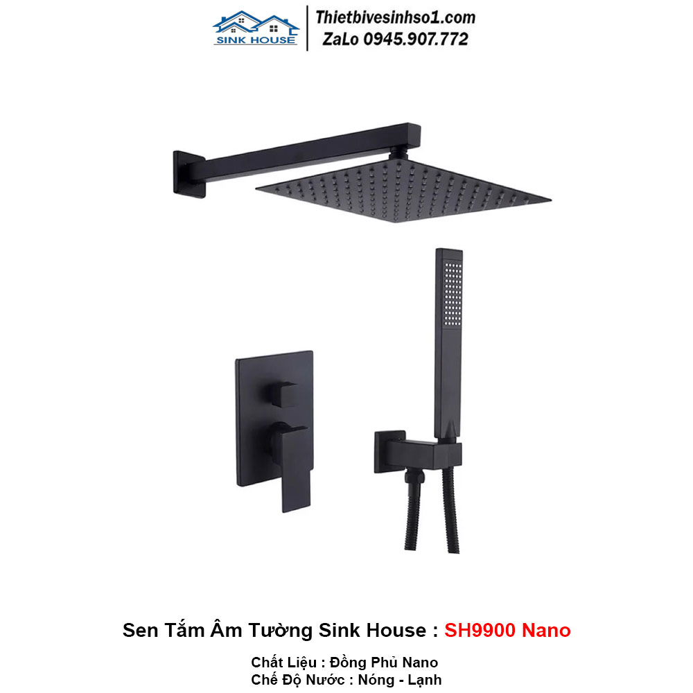 Sen Tắm Âm Tường Sink House SH9900 Nano