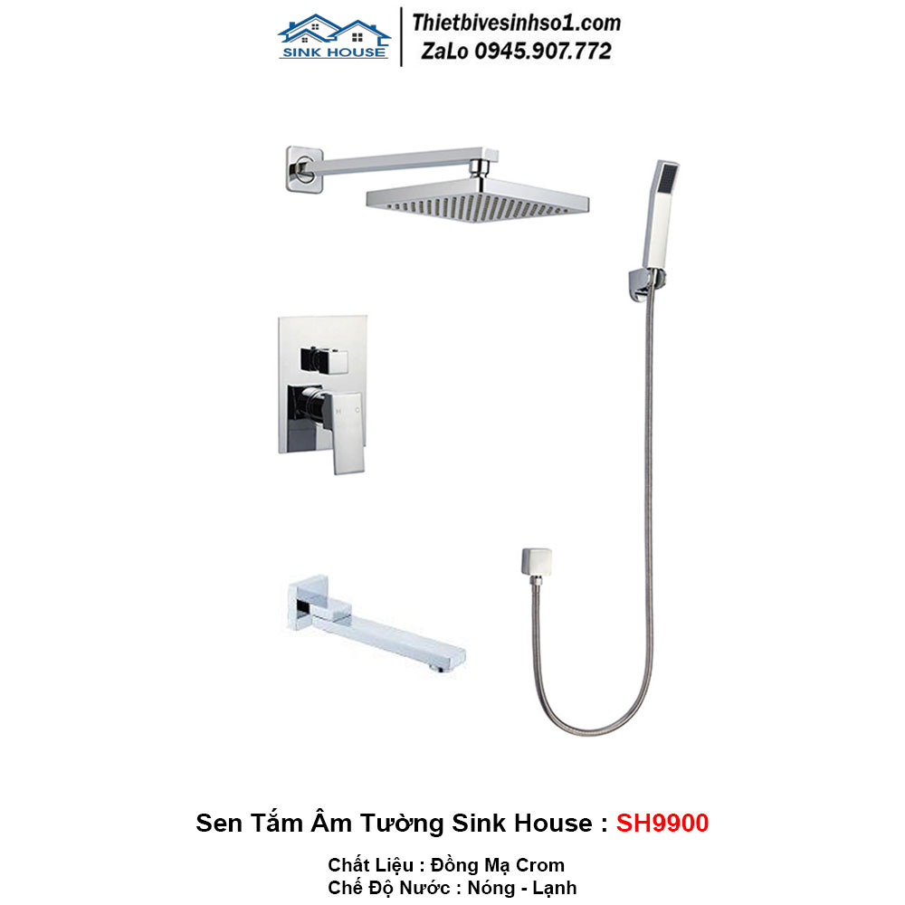 Sen Tắm Âm Tường Sink House SH9900
