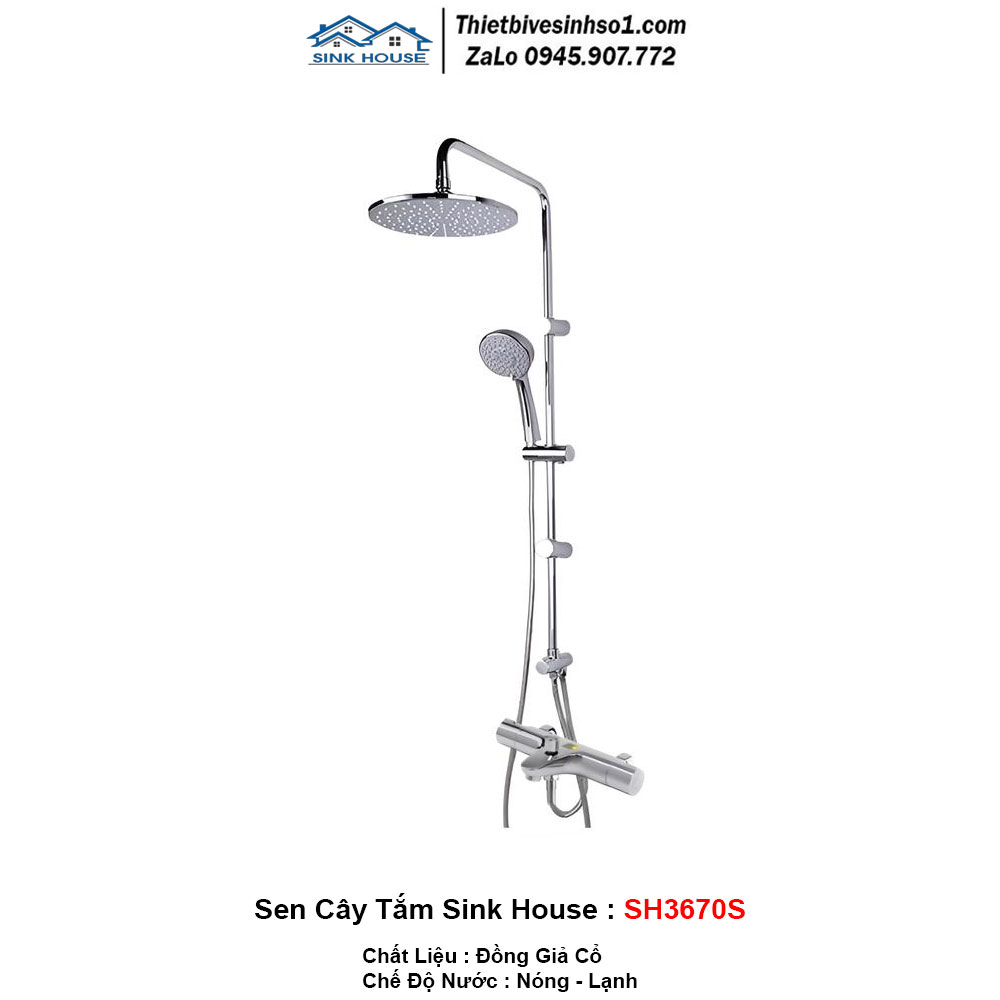 Sen Cây Tắm Sink House SH3670S Sen Cây Tắm Sink House SH3670S
