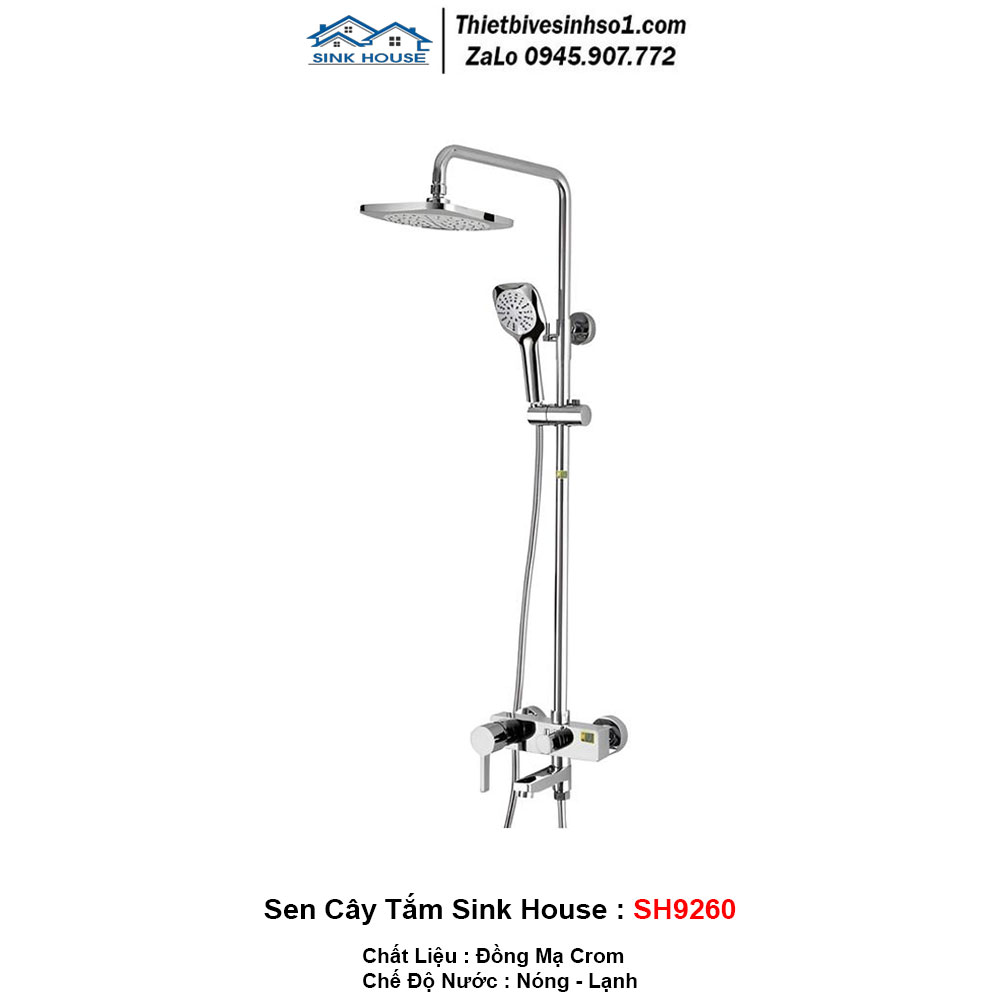 Sen Cây Tắm Sink House SH9260 Sen Cây Tắm Sink House SH9260