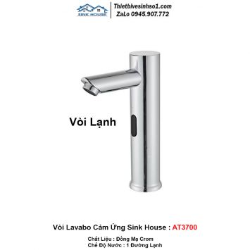 Vòi Lavabo Cảm Ứng Sink House AT3700