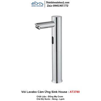Vòi Lavabo Cảm Ứng Sink House AT3780