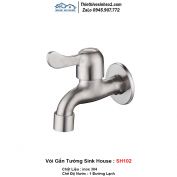 Vòi Nước Gắn Tường Sink House SH102