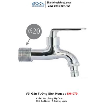 Vòi Nước Gắn Tường Sink House SH1079