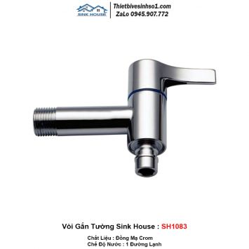Vòi Nước Gắn Tường Sink House SH1083