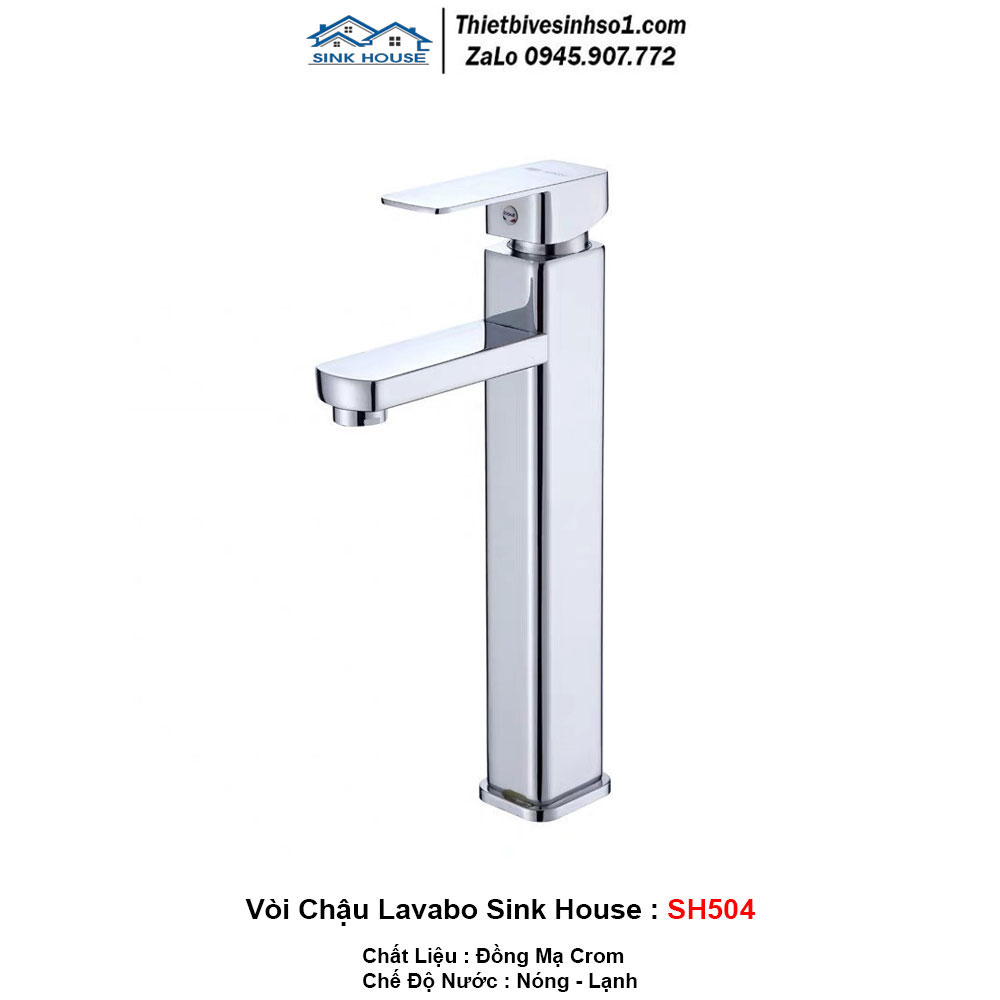 Vòi Chậu Lavabo Sink House SH504 Vòi Chậu Lavabo Sink House SH504