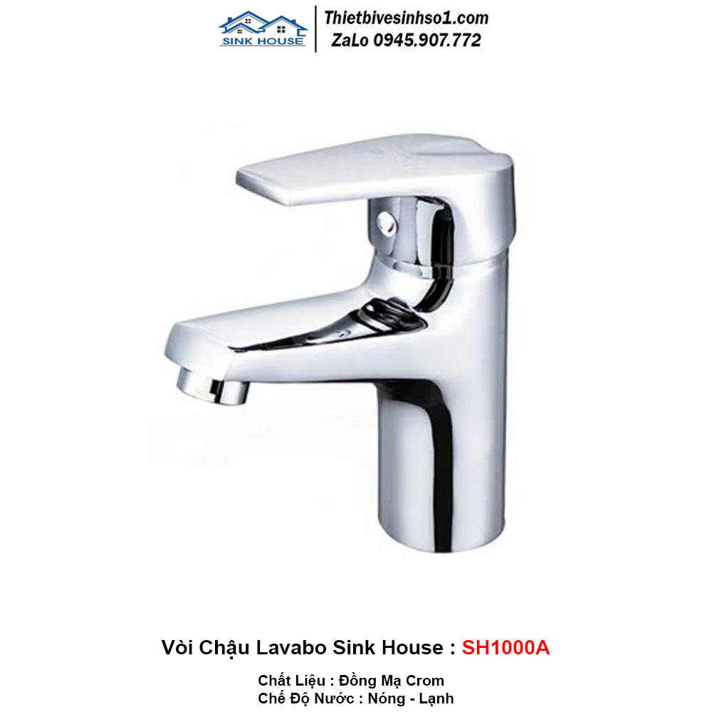 Vòi Chậu Lavabo Sink House SH1000A Vòi Chậu Lavabo Sink House SH1000A