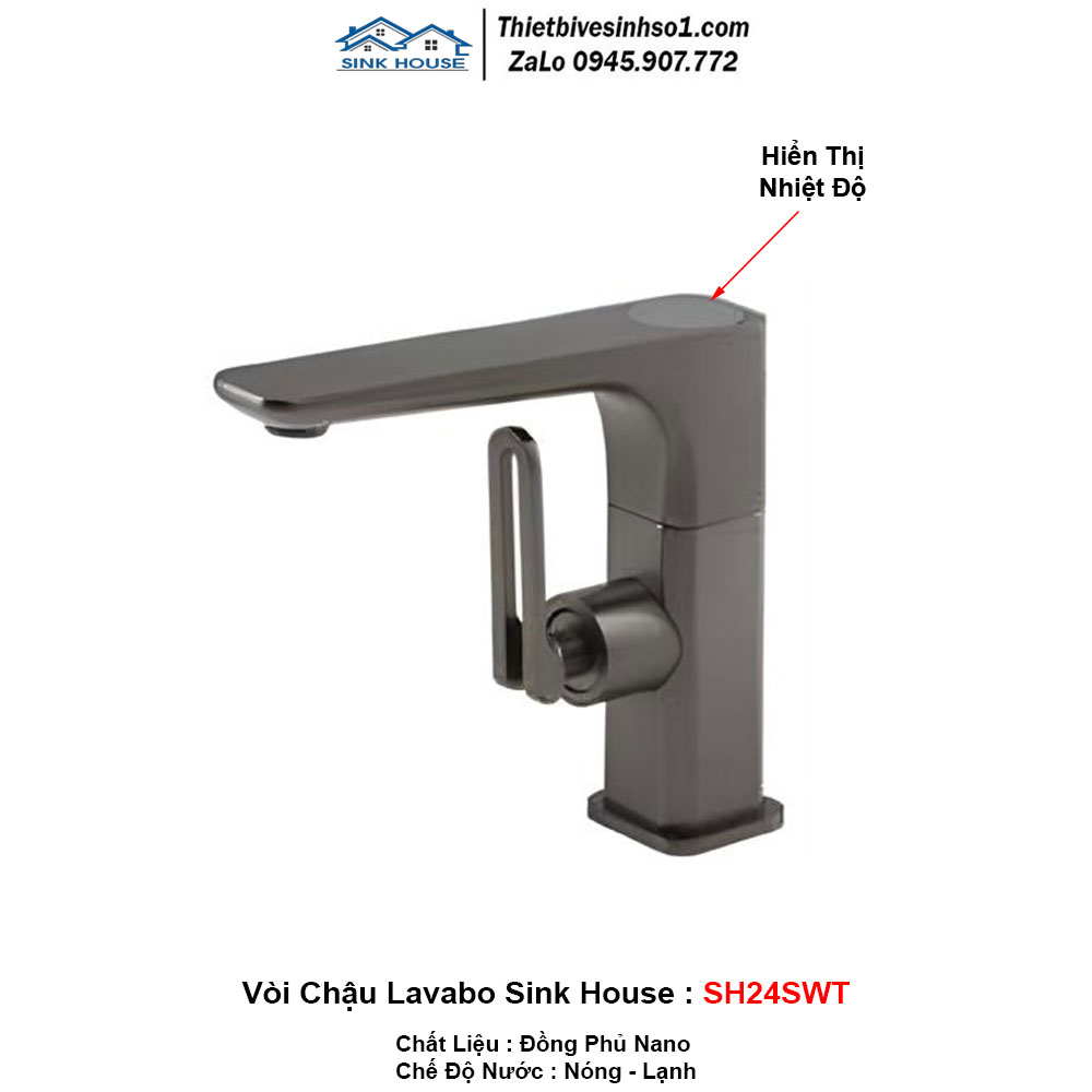 Vòi Chậu Lavabo Sink House SH24SWT Vòi Chậu Lavabo Sink House SH24SWT