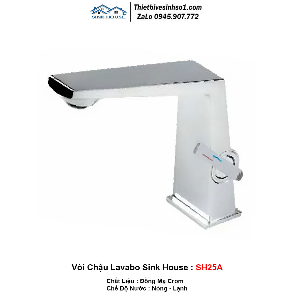 Vòi Chậu Lavabo Sink House SH25A Vòi Chậu Lavabo Sink House SH25A