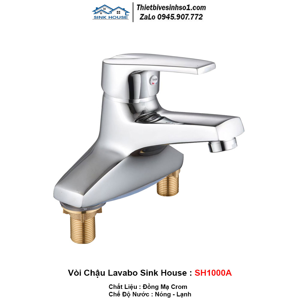 Vòi Chậu Lavabo Sink House SH1000A Vòi Chậu Lavabo Sink House SH1000A