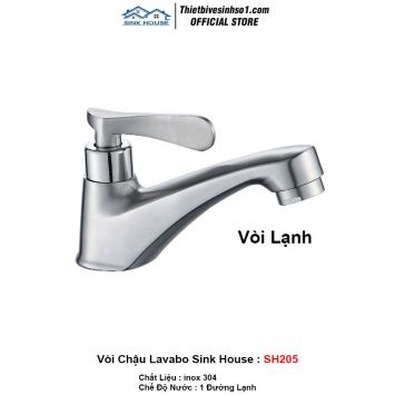 Vòi Chậu Lavabo Sink House SH205