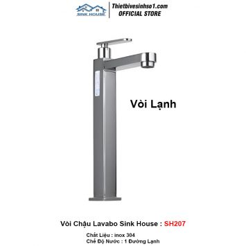 Vòi Chậu Lavabo Sink House SH207
