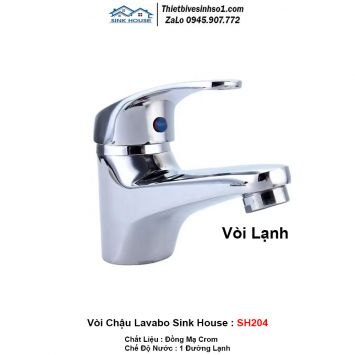 Vòi Chậu Lavabo Sink House SH204