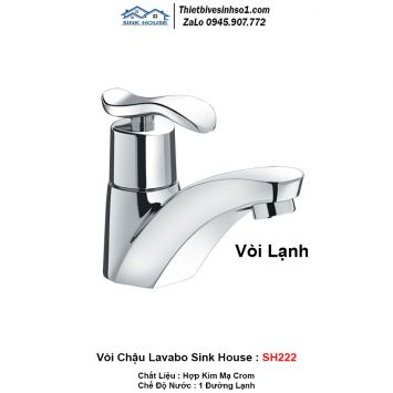 Vòi Chậu Lavabo Sink House SH222