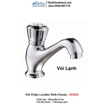Vòi Chậu Lavabo Sink House SH223