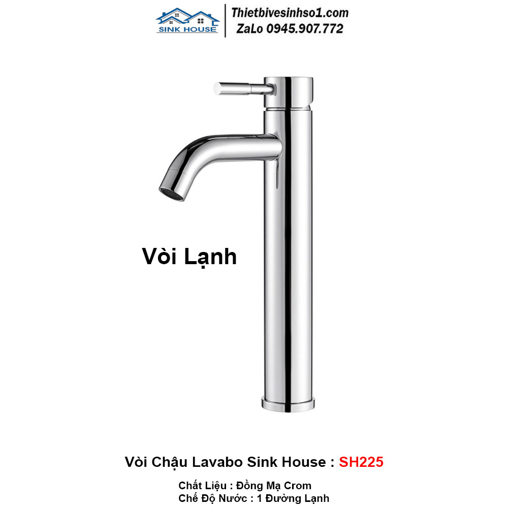 Vòi Chậu Lavabo Sink House SH225