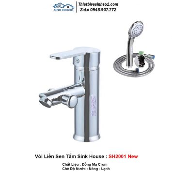 Vòi Liền Sen Sink House SH2001 New