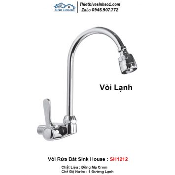 Vòi Rửa Bát Sink House SH1212
