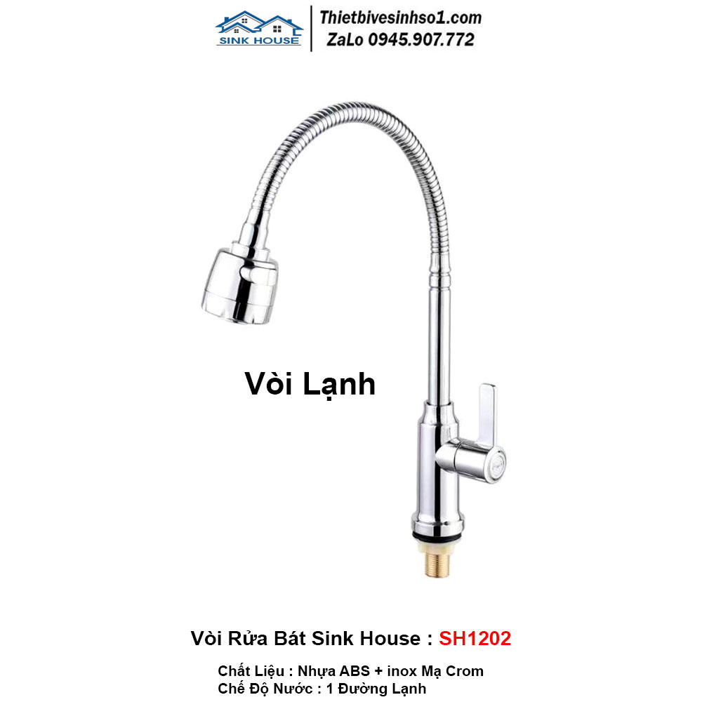 Vòi Rửa Bát Sink House SH1202