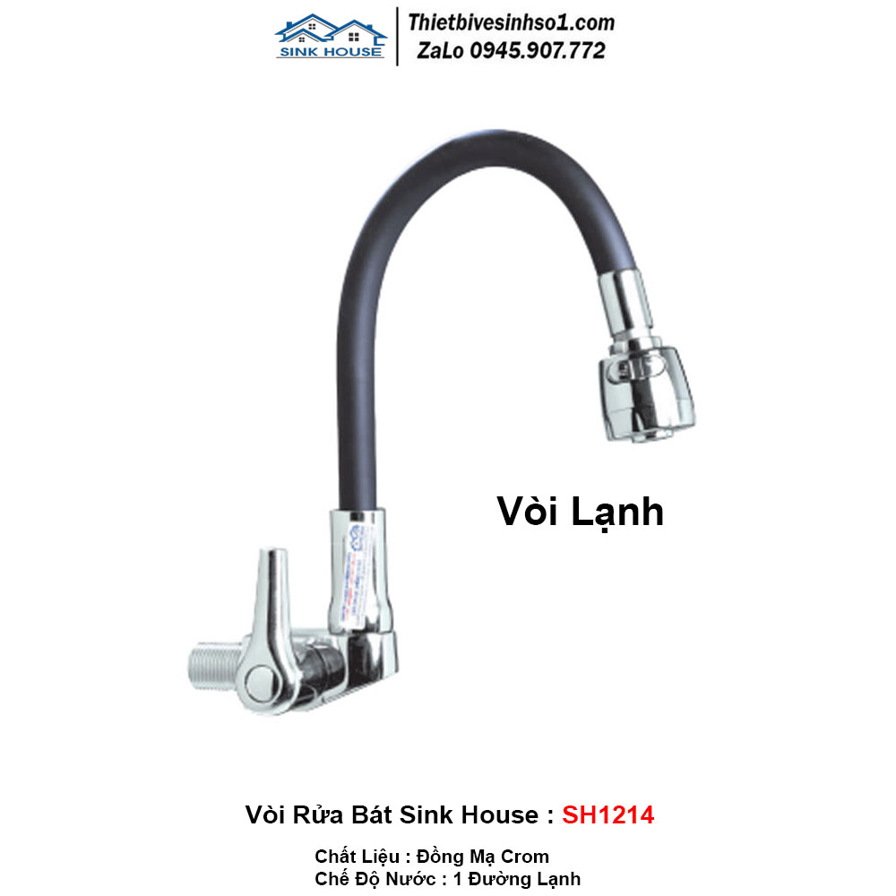 Vòi Rửa Bát Sink House SH1214