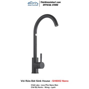 Vòi Rửa Bát Sink House SH6002 Nano