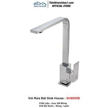 Vòi Rửa Bát Sink House SH6005B