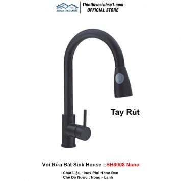 Vòi Rửa Bát Sink House SH6008 Nano
