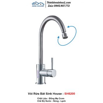 Vòi Rửa Bát Sink House SH6200