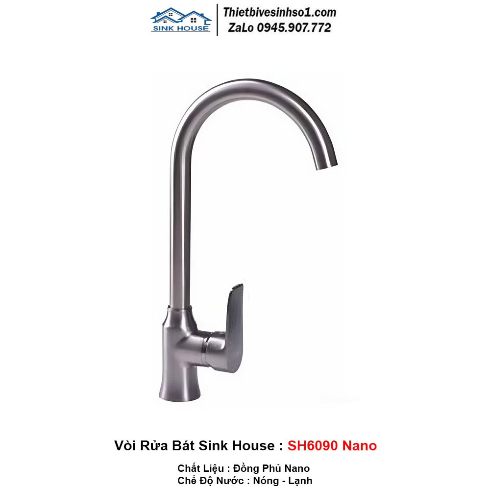 Vòi Rửa Bát Sink House SH6090 Nano