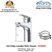 Vòi Lavabo SINK HOUSE SH3000-2