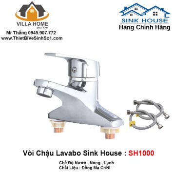 Vòi Lavabo SINK HOUSE SH1000-1