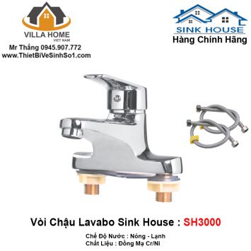 Vòi Lavabo SINK HOUSE SH3000-1