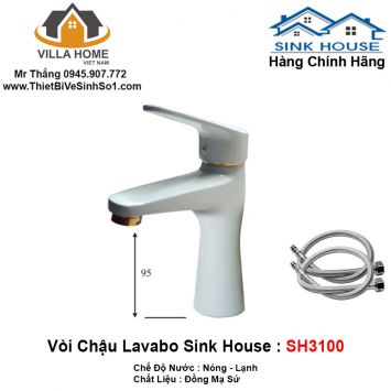 Vòi Lavabo SINK HOUSE SH3100-2